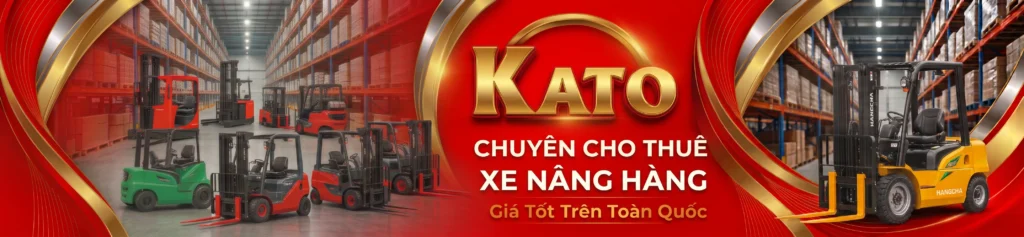 Slide cho thuê xe nâng Kato 4