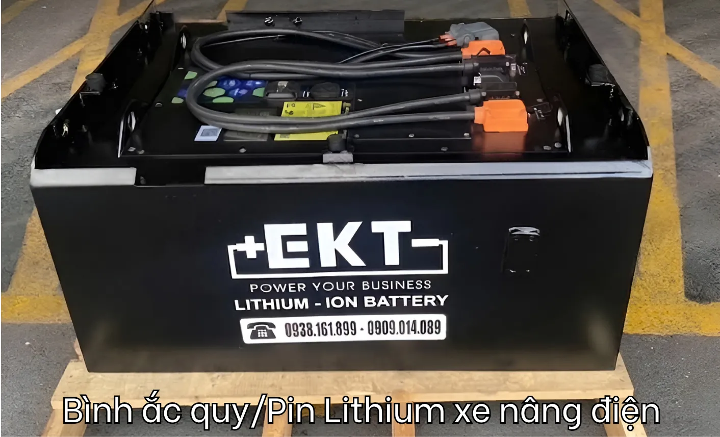 Bình ắc quy xe nâng điện Lithium EIKTO (EKT)